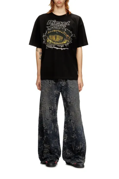 Tričko Diesel T-Boxt-T25 T-Shirt Black