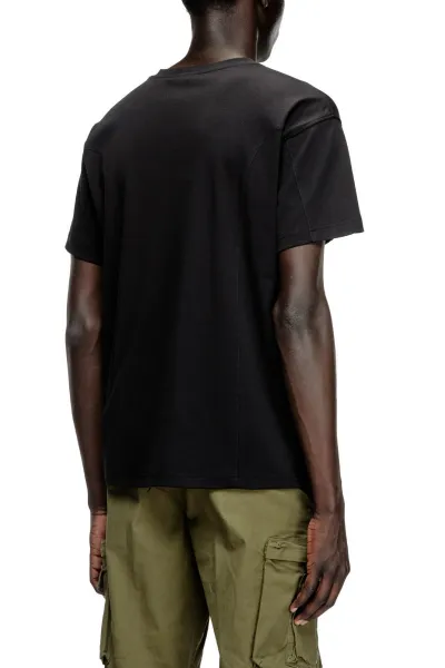 Tričko Diesel T-Norm-Int T-Shirt Black