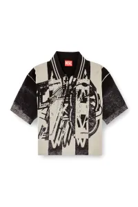 Polokošeľa Diesel M-Oliba-Polo Knitwear Black