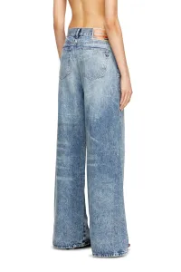 Džínsy Diesel 1978 D-Akemi-Fsh Trousers Blue