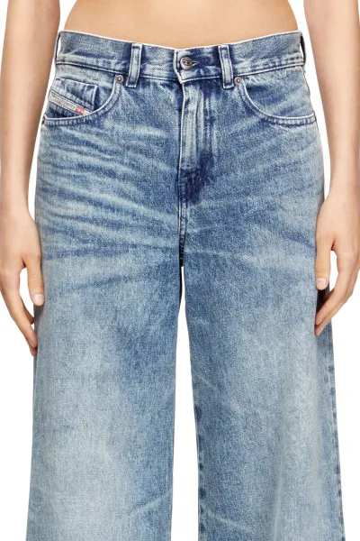 Džínsy Diesel 1978 D-Akemi-Fsh Trousers Blue