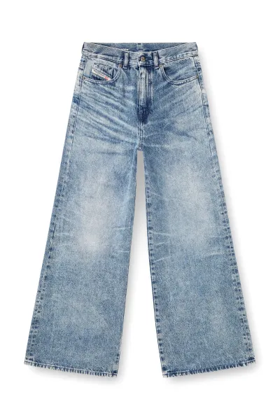 Džínsy Diesel 1978 D-Akemi-Fsh Trousers Blue