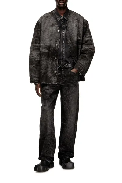 Džínsy Diesel 2001 D-Macro-Fsh Trousers Black