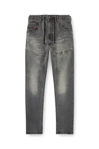 Džínsy Diesel 2032 D-Krooley-B Jogg Sweat Jeans Black