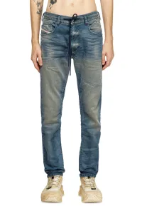 Džínsy Diesel 2032 D-Krooley-B Jogg Sweat Jeans Blue
