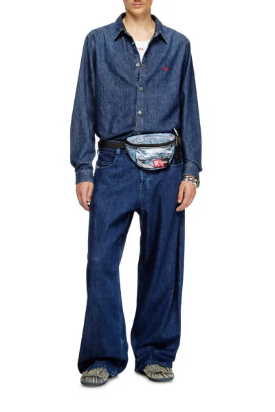 Ľadvinka Diesel Troumpe Springer Belt Bag Blue