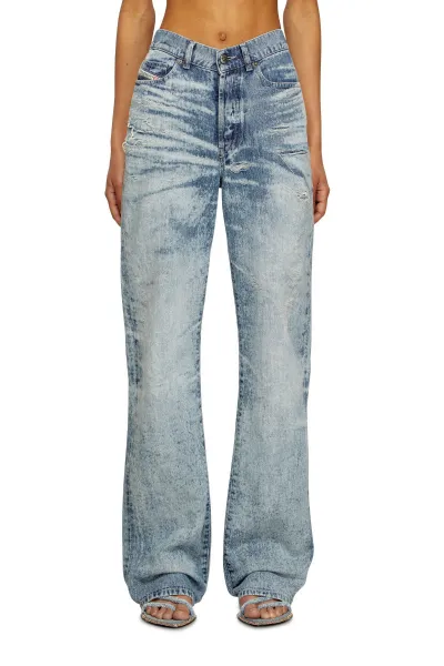 Džínsy Diesel 1971 D-Sent-Fsh Trousers Blue