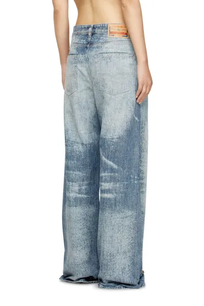 Džínsy Diesel 1996 D-Sire-Fsh Trousers Blue