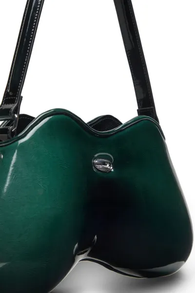 Kabelka Diesel Play Double-D Shoulder Bag Green