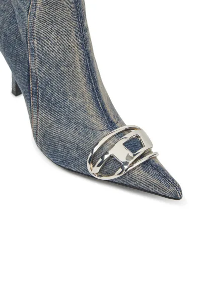 Čižmy Diesel Venus D-Venus Kb D Boots Blue Denim