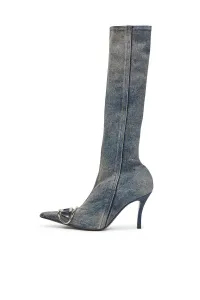 Čižmy Diesel Venus D-Venus Kb D Boots Blue Denim