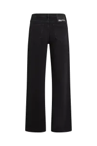 Džínsy Karl Lagerfeld Jeans Klj Mr Relaxed Denim Minimal Washed Black