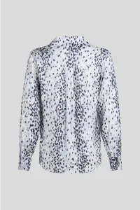 Blúzka Karl Lagerfeld Snow Leo Blouse Aop Karl Snow Leopard