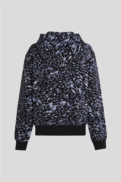 Mikina Karl Lagerfeld Jeans Klj Relaxed Aop Lights Hoodie Digital Light Aop