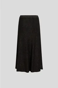 Sukňa Karl Lagerfeld Lurex Knit Skirt Black