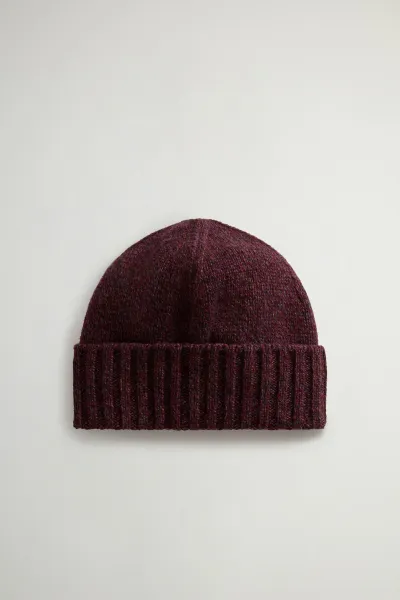 Čapica Woolrich Mouline Beanie Wine