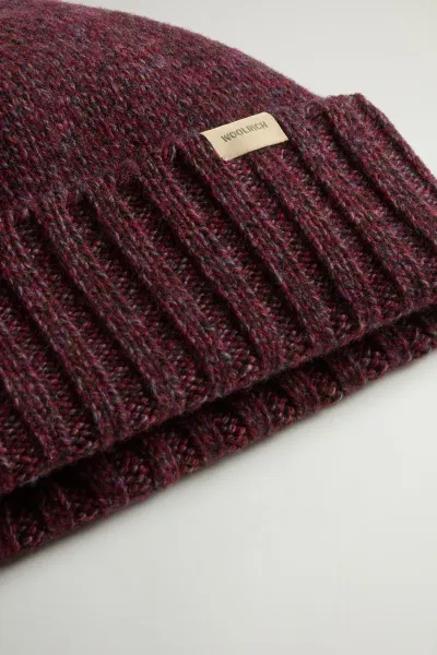 Čapica Woolrich Mouline Beanie Wine