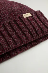 Čapica Woolrich Mouline Beanie Wine