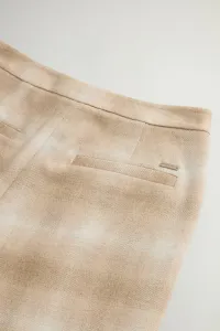 Nohavice Woolrich Soft Wool Pant Hombre Beige