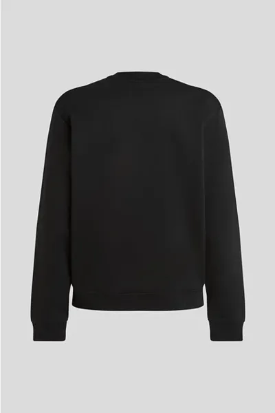 Mikina Karl Lagerfeld Jeans Klj Reg Reflective Logo Sweat Black