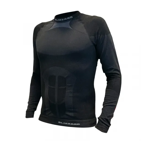 Pánske termo tričko s dlhým rukávom BLIZZARD Essential mens long sleeve, anthracite