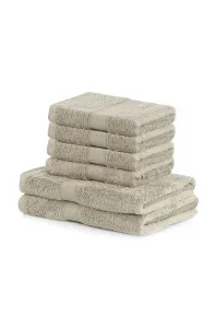 Sada uterákov home & lifestyle Bamby 6-pak béžová farba