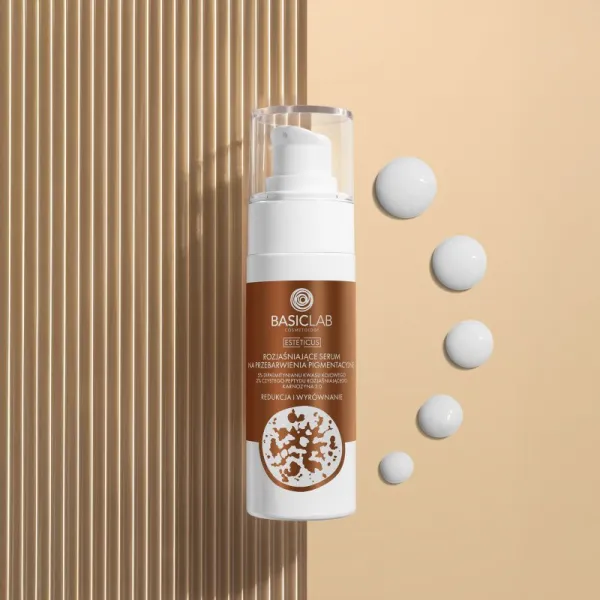 BasicLab Cosmetology Esteticus nočné sérum proti pigmentovým škvrnám 30 ml