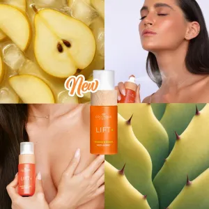 COCOSOLIS LIFT+ liftingové sérum na dekolt a poprsie s vôňou Pear 50 ml
