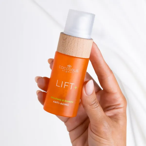 COCOSOLIS LIFT+ liftingové sérum na dekolt a poprsie s vôňou Pear 50 ml