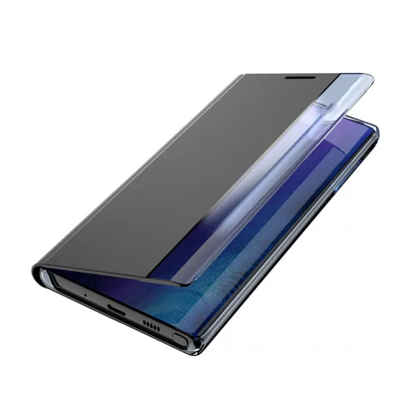 MG Sleep Case knižkové puzdro na iPhone 13 Pro, modré