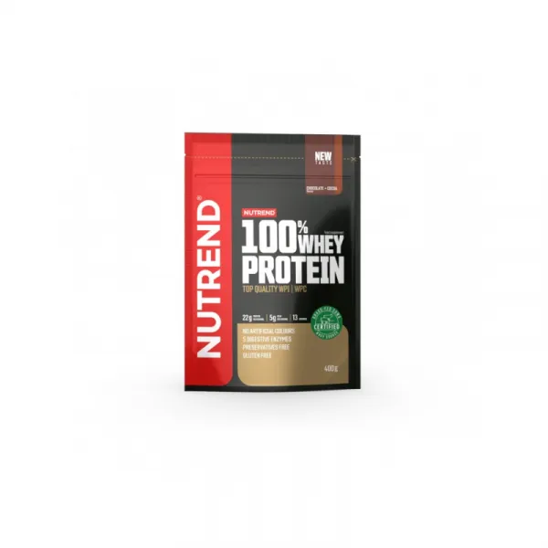 Nutrend 100% WHEY Protein 400g jahoda