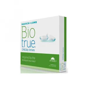 Denné Biotrue ONEday (90 šošoviek) Dioptrie: -1.75, Zakrivenie: 8.6, ID:170524