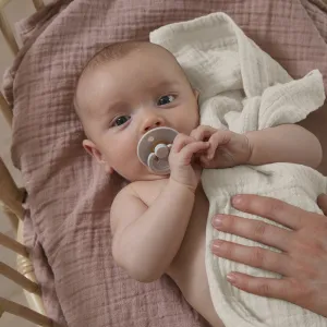 BIBS mušelínová zavinovačka z BIO bavlny - Baby Blue