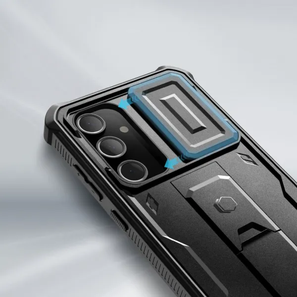 Tech-Protect Kevlar kryt na Samsung Galaxy S24 FE, čierny