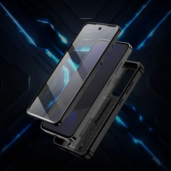 Tech-Protect Kevlar kryt na Samsung Galaxy S24 FE, čierny