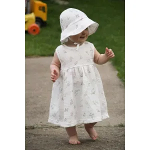 Dojčenské mušelínové šaty New Baby Zoe 62 (3-6m)