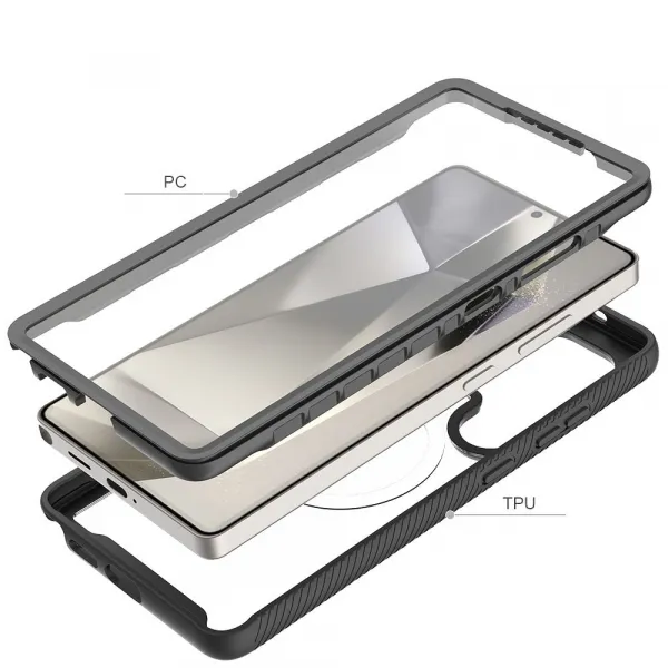 Tech-Protect Defense MagSafe kryt na Samsung Galaxy S25 Ultra, čierny