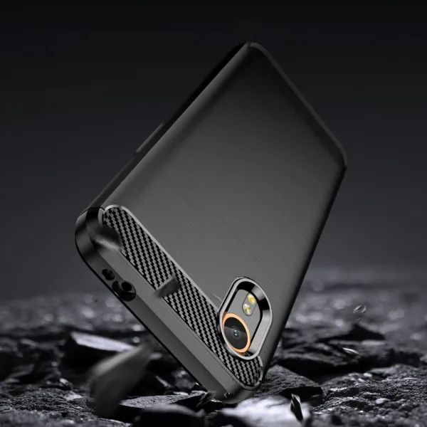 Tech-Protect Carbon kryt na Samsung Galaxy Xcover 7, čierne