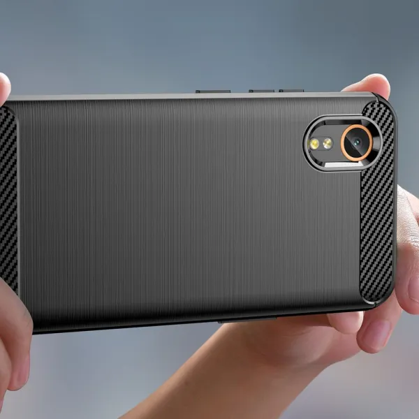 Tech-Protect Carbon kryt na Samsung Galaxy Xcover 7, čierne