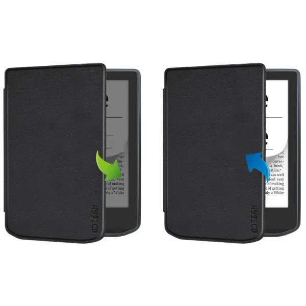 Tech-Protect Smartcase puzdro na PocketBook Verse / Verse Pro, čierne