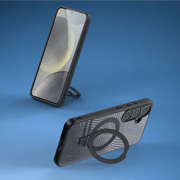 Dux Ducis Aimo MagSafe kryt na Samsung Galaxy S24 Plus, čierny
