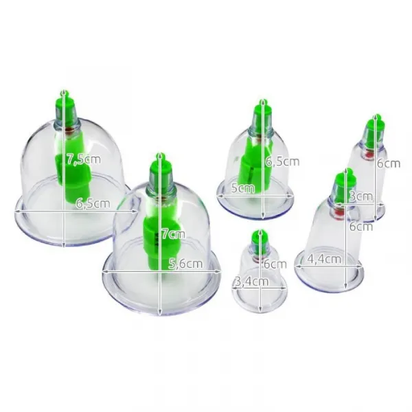 MG Cupping Therapy vákuové banky 12ks