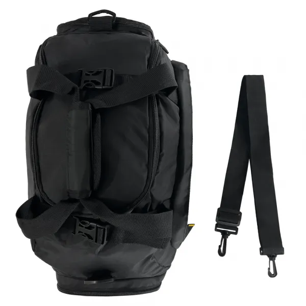 MG Sports Bag športová taška a batoh 16L, čierna (WSB-B01)
