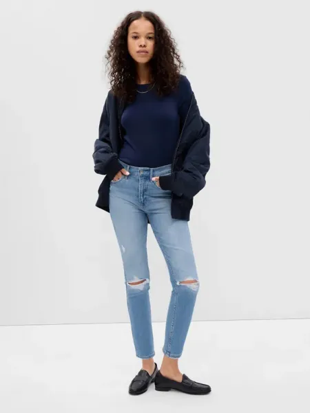 GAP Džínsy pre ženy  slim High Rise Vintage 760299-00 Veľkosť: 29LONG