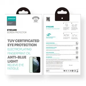 Joyroom Eyecare Full Screen Anti Blue ochranné sklo na iPhone 12 Pro Max, čierne (JR-PF600)