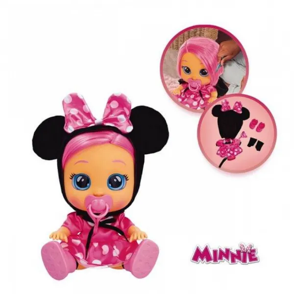 Interaktívna bábika Cry Babies Dressy Minnie 30cm-MOVEO