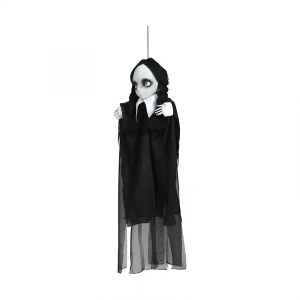 Guirca Visiaca dekorácia Wednesday Addams 40cm