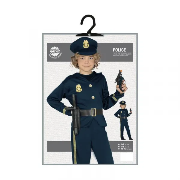 Guirca Kostým Policajt premium 7-9 rokov