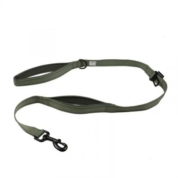 DUVO+ EXPLORER Ultimate vychádzkové vodidlo 130cm - 25mm zelené