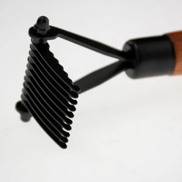 EBI NOIR JAPANDI Furminator hrebeň typu hrable s 10 čepeľami na odstránenie podsady 18,5x6x4cm